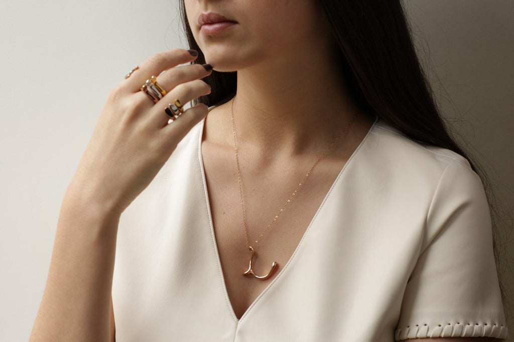 Celia de Flers small pendant on chain